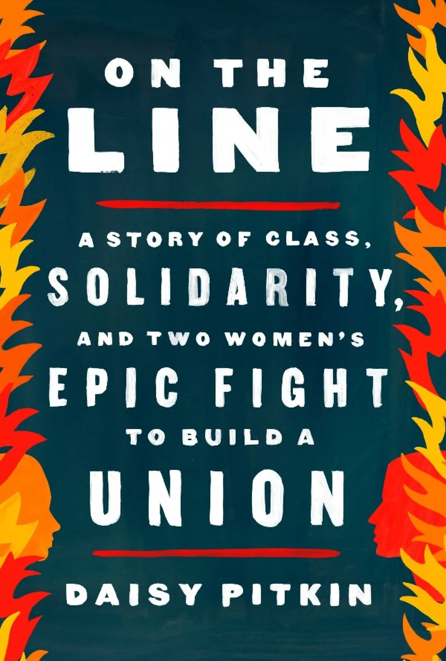 Cover of Daisy Pitkin's Book "On the Line"